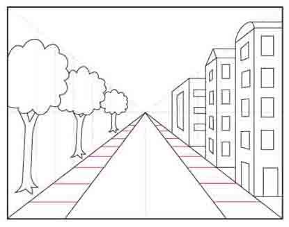 one point perspective drawing for kids - Record Weblogs Pictures Library