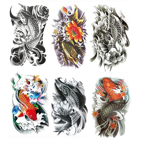 Koi Fish Tattoo Designs Chest