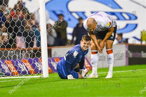 Luton Town Goalkeeper Simon Sluga 12 Editorial Stock Photo - Stock ...