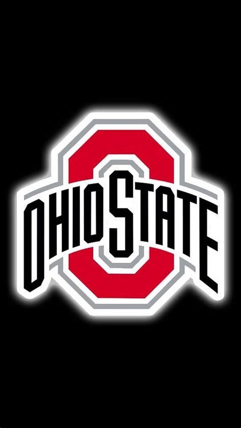 Download Ohio State Buckeyes Black Logo Wallpaper | Wallpapers.com