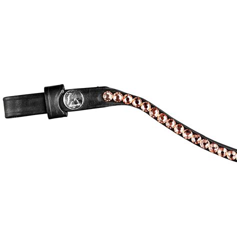 Finesse Crystal Browband Rose Gold – Impulsion Elite Equine Wear