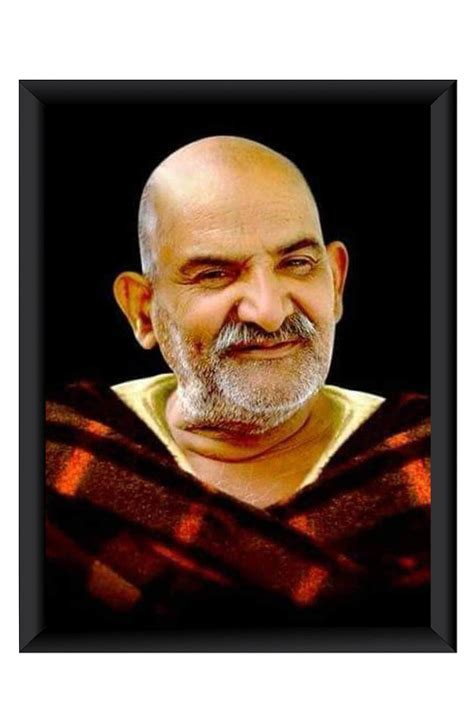 Buy Neem Karoli Baba Photo Frame Portrait Picture Wall / Table Frame ...