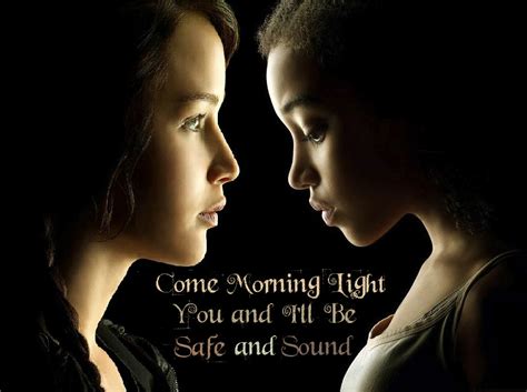 Safe and Sound, Rue and Katniss - The Hunger Games Fan Art (28518929 ...