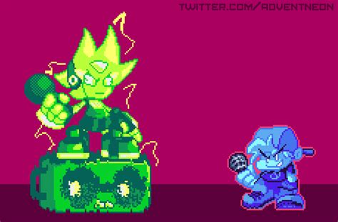 MAX NEON vs MINUS BF by CryoGX on Newgrounds