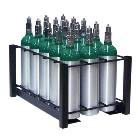 Medical Oxygen Cylinder Warehouse Racks by Responsive Respiratory