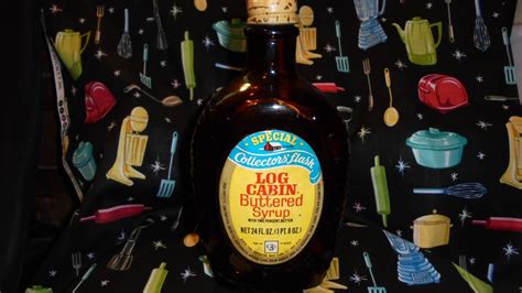 Vintage Log Cabin Syrup Bottle Vintage 1970's - Etsy