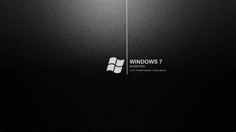 Windows 7 logo #Wallpaper Windows 7 black background #2K #wallpaper # ...