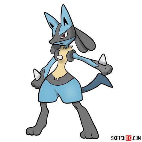 How To Draw Lucario - Resortanxiety21