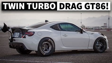 BIG Turbo 8 Second Toyota GT86 - That Gets Driven With Only One Arm!