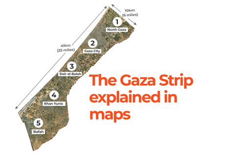 The Gaza Strip explained in maps