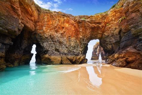 Fundo Playa Las Catedrais Praia Catedrais Em Ribadeo Galicia De Lugo ...