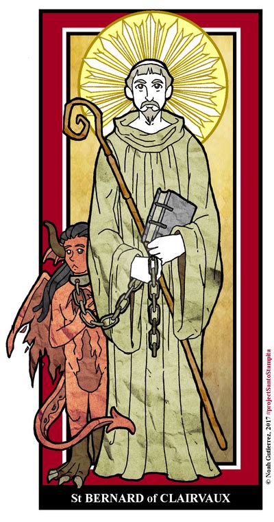 St Bernard of Clairvaux by NowitzkiTramonto on DeviantArt