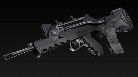 FAMAS Rifle — polycount