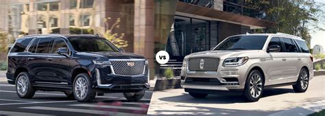 2023 Cadillac Escalade vs. Lincoln Navigator | Luxury SUV Differences