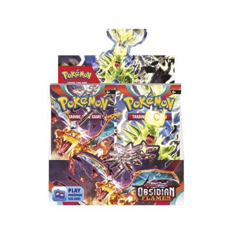 Pokémon TCG: Scarlet & Violet-Obsidian Flames Booster Display Box (36 ...