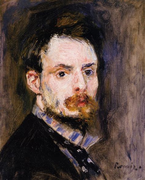 Self-Portrait, c.1875 - Pierre-Auguste Renoir - WikiArt.org