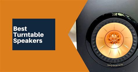 Best Turntable Speakers of 2023 - Options for Every Budget