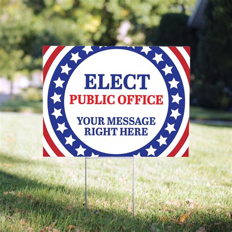 PATRIOTIC CUSTOM POLITICAL Lawn Sign 24 X 18 Political - Etsy