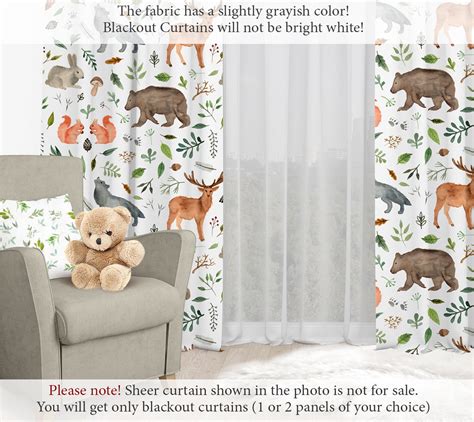 Woodland Animals Crib Sheet Crib Bedding Baby Bedding | Etsy