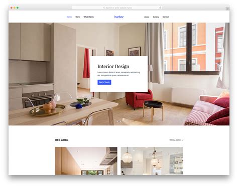 Harbor - Free Interior HTML Website Template 2024 - Colorlib