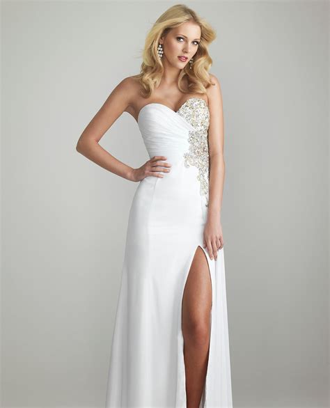 White Prom Dresses | Dressed Up Girl