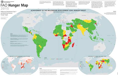 Food & Agriculture Organization of the U.N. – Hunger Map – The Global ...