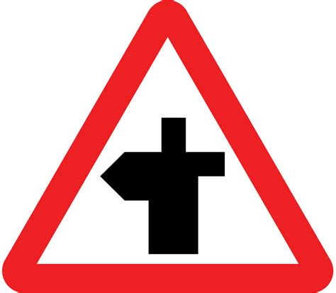 Crossroads sign - Theory Test