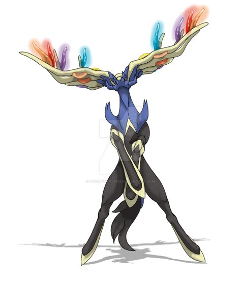 Xerneas by DeeJaysArt1993 on DeviantArt