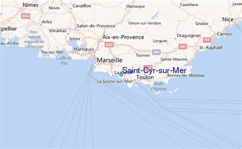 Saint-Cyr-sur-Mer Tide Station Location Guide