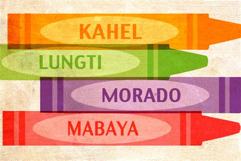 Names Of Colors In Filipino | SPOT.ph