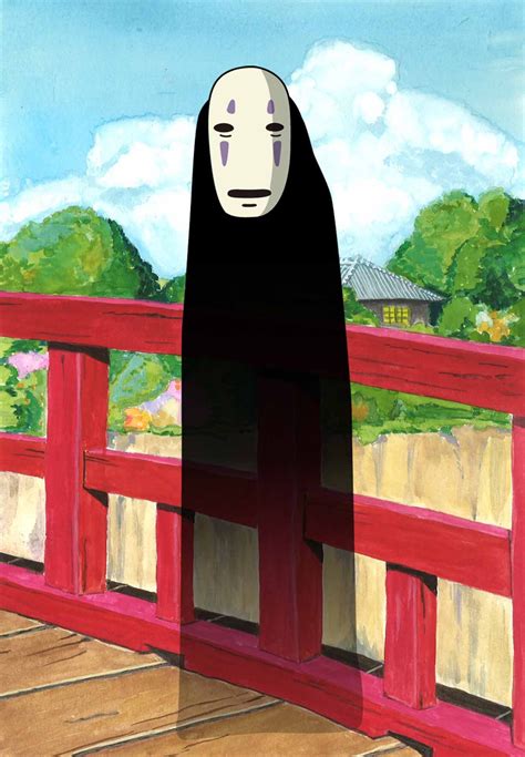 No Face - Spirited Away Fan Art (44677930) - Fanpop