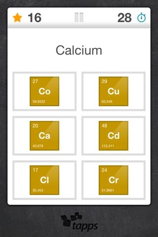 Elements - Periodic Table Element Quiz on the App Store