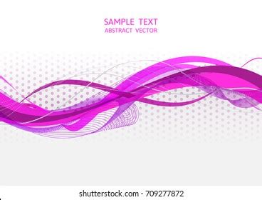 Purple Wave Abstract Vector Background Graphic Stock Vector (Royalty ...