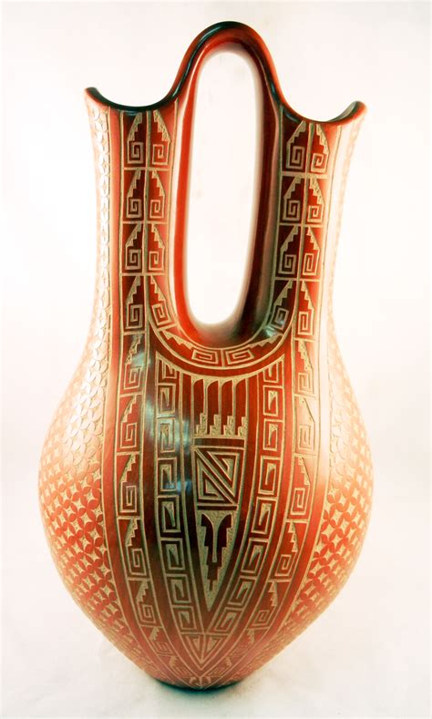 Native American Indian Pottery>Native American Indian Wedding Vases ...