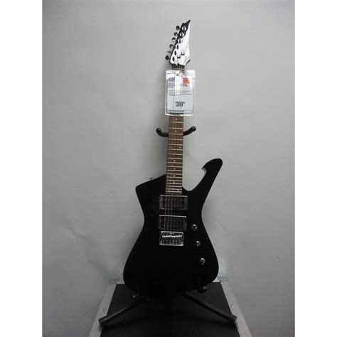 Used Ibanez IC500 Iceman Solid Body Electric Guitar Black | Musician's ...