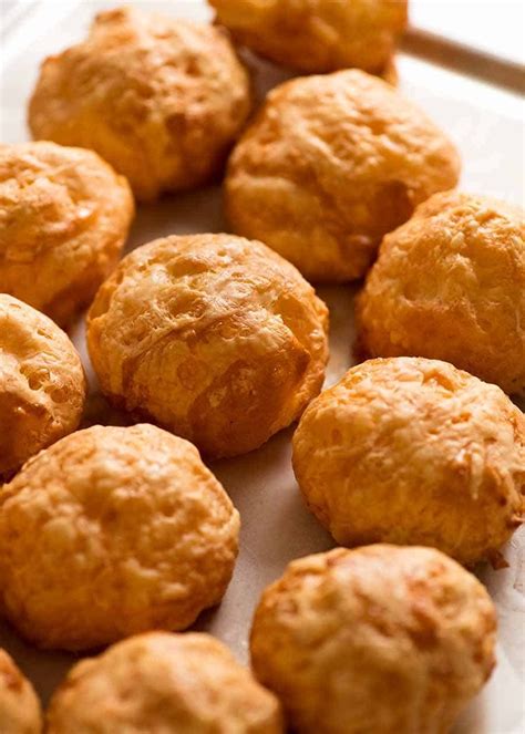 Gougeres - French Cheese Puffs (Fab finger food!) | RecipeTin Eats