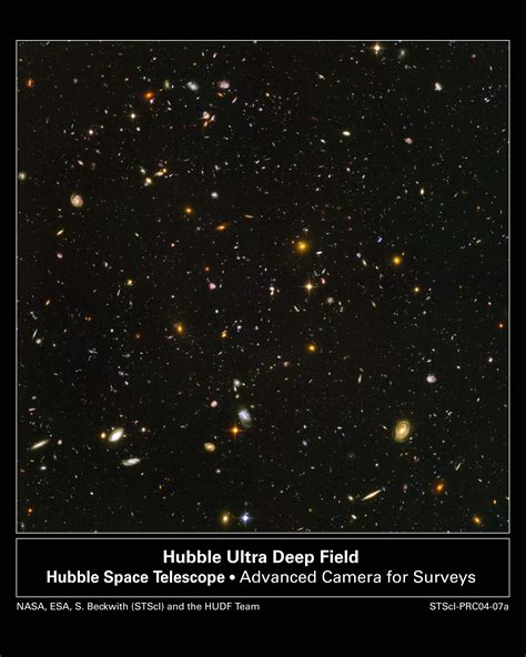 APOD: 2004 March 9 - The Hubble Ultra Deep Field