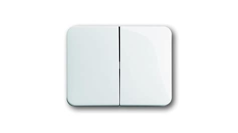 2CKA001751A2110 | ABB White 2 Gang Light Switch Cover | RS