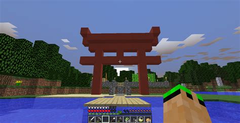 Attempted to make a Torii gate in minecraft. Torii Gate, Minecraft ...