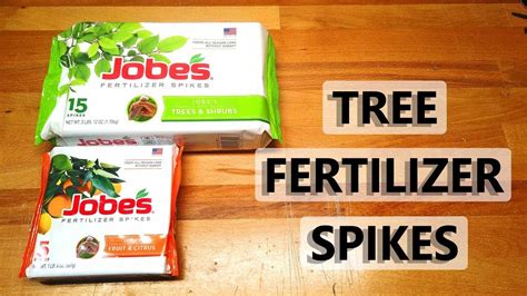 Tree Fertilizer Spikes - YouTube