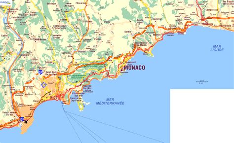 Mapas de Mônaco | MapasBlog