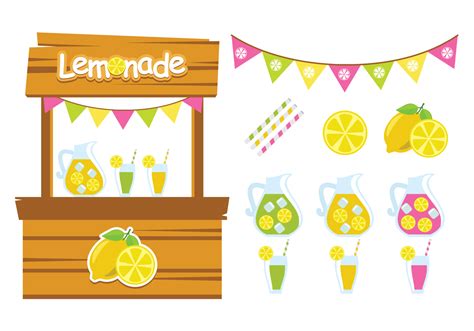 Download Cute Lemonade Stand Vectors Vector Art. Choose from over a ...