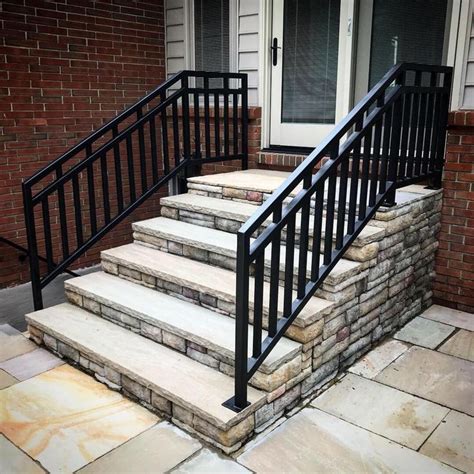 Free Standing Exterior Handrails For Steps | TribunePalace