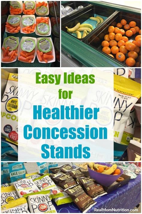 Ideas For A Healthy Concession Stand (That Makes Money!)