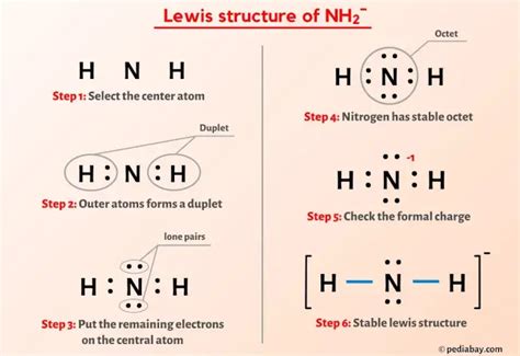 NH2- Lewis Structure in 6 Steps (With Images)