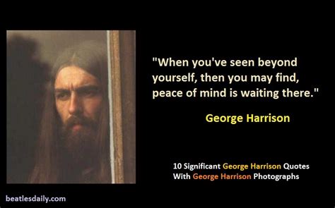 10 Significant George Harrison Quotes With George Harrison Photographs ...