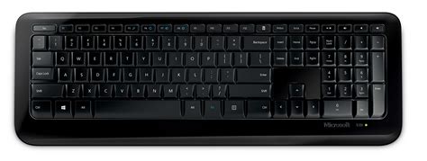 Microsoft PZ3-00006 850 Wireless Keyboard Black | ubicaciondepersonas ...