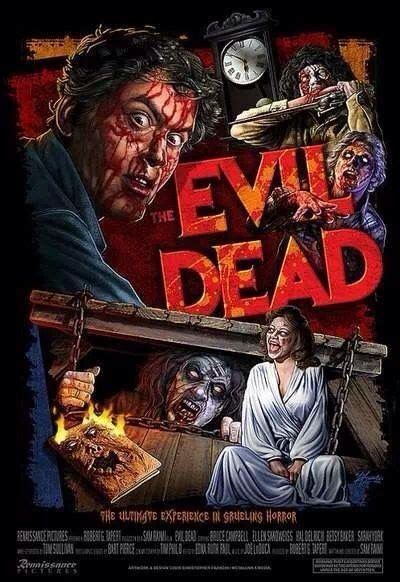 The Evil Dead (1981) fan poster | Horror posters, Horror movie art ...