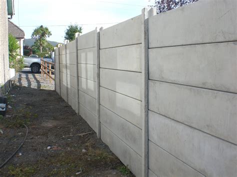 Concrete Fence Panels - Ardcroney