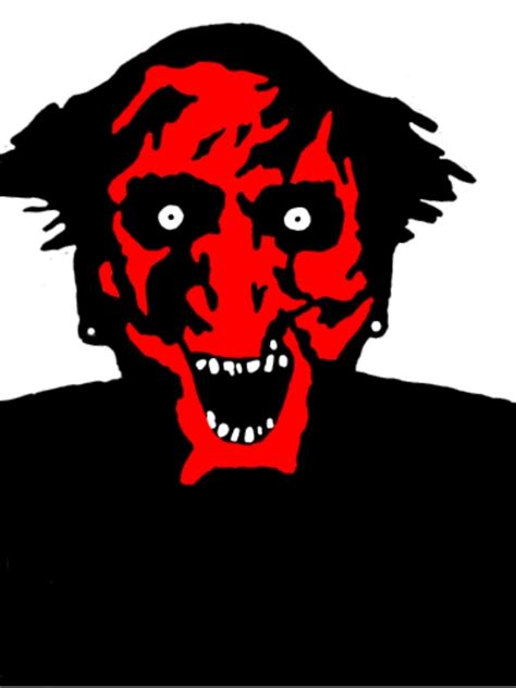 "Insidious Red Face Demon" Poster for Sale by RubDecrease | Redbubble